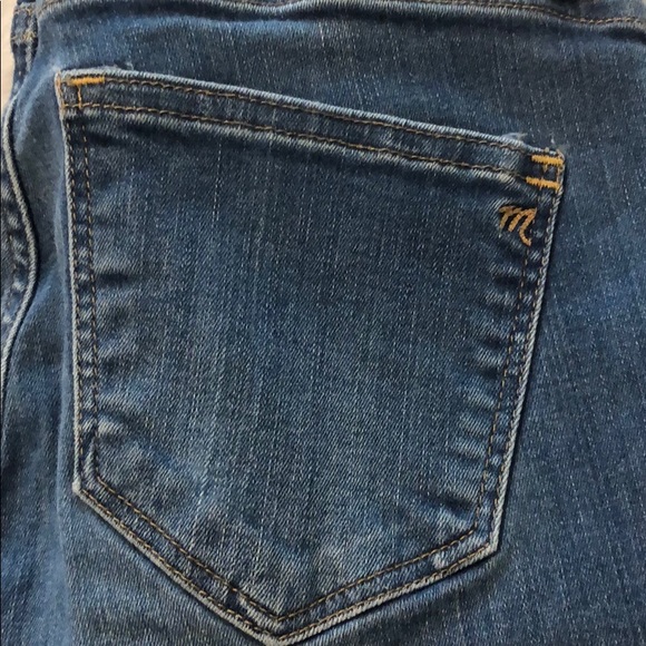 Madewell Skinny Jeans Cut Off Hem - Picture 4 of 4